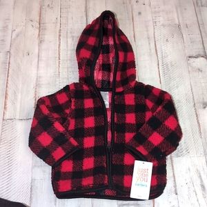 Baby zip up flannel/fleece